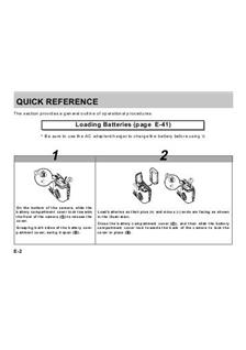 Casio QV 3 EX manual. Camera Instructions.